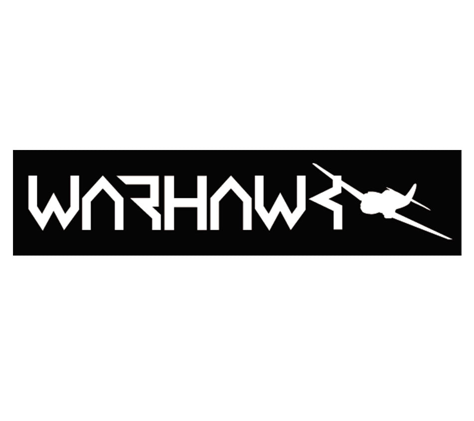 WARHAWK Stencil Sticker